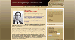 Desktop Screenshot of donleander.com